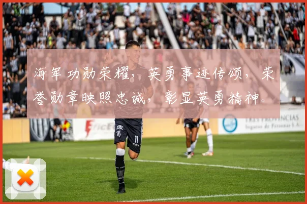 海军功勋荣耀，英勇事迹传颂，荣誉勋章映照忠诚，彰显英勇精神。
