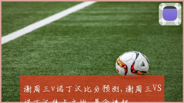 谢周三v诺丁汉比分预测,谢周三VS诺丁汉焦点之战,悬念迭起